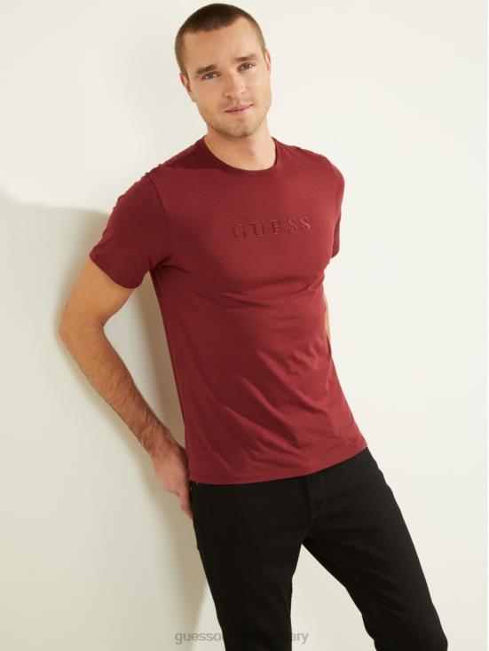 GUESS Vino 8ZX4F4120 Embroidered Logo Tee