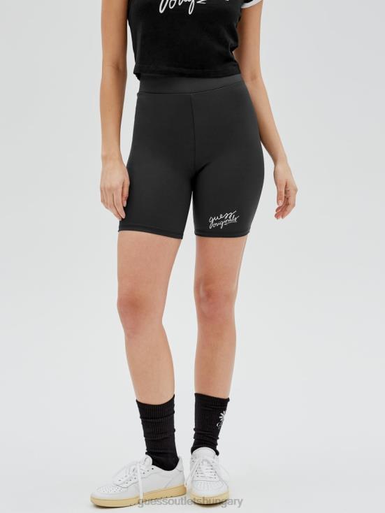 GUESS Black 8ZX4F2157 Originals Bike Shorts