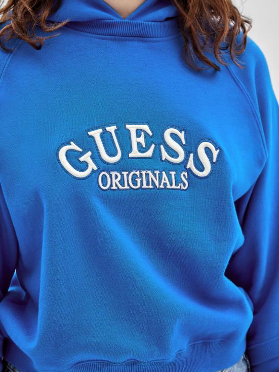 GUESS Bright Zaffre Multi 8ZX4F1364 Originals Vintage Logo Hoodie