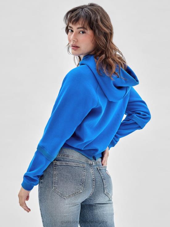 GUESS Bright Zaffre Multi 8ZX4F1364 Originals Vintage Logo Hoodie