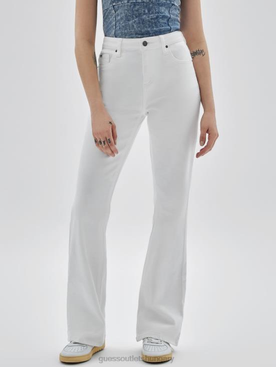 GUESS Go Aged White Wash 8ZX4F171 Originals Kit Bootcut Jeans