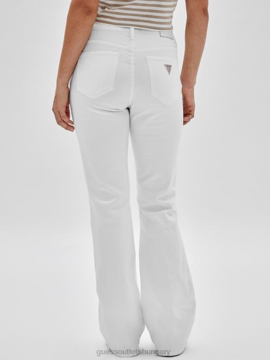 GUESS Go Aged White Wash 8ZX4F171 Originals Kit Bootcut Jeans