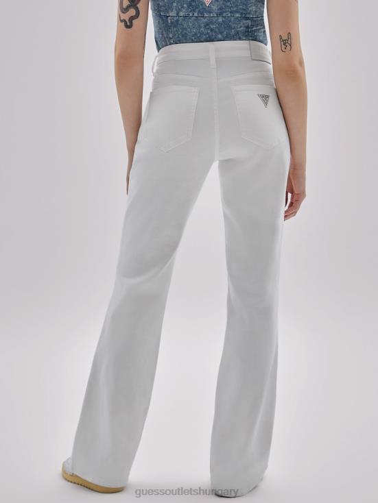 GUESS Go Aged White Wash 8ZX4F171 Originals Kit Bootcut Jeans