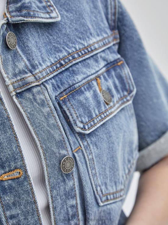 GUESS Go Donna Medium Wash 8ZX4F1371 Originals Denim Workers Shirt