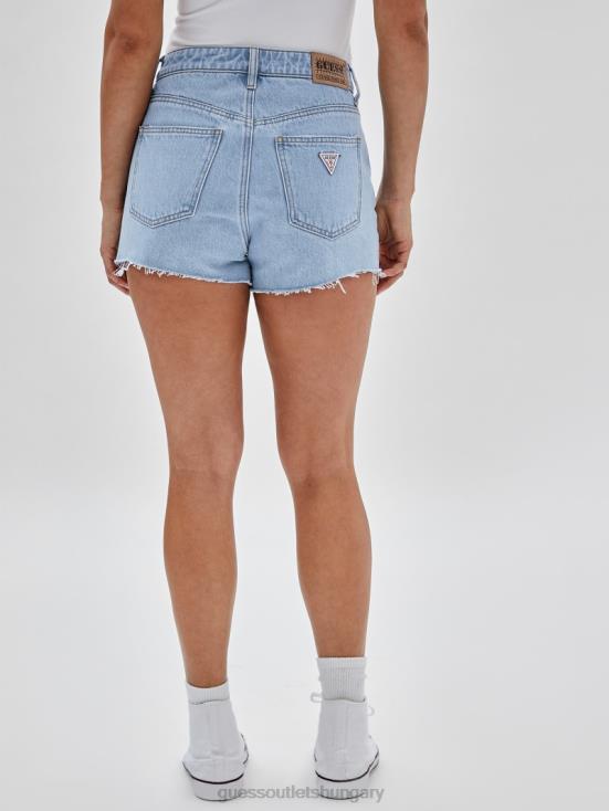 GUESS Go Fez Lt Wash 8ZX4F122 Originals Kit Destroyed Denim Shorts