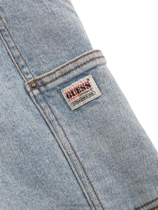 GUESS Go Jackie Acid Wash 8ZX4F169 Originals Kit Acid Washed Carpenter Jeans
