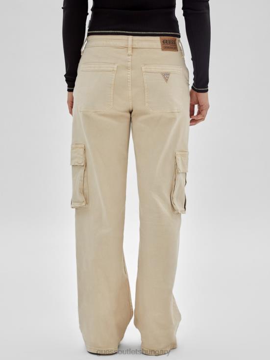 GUESS Go Laurie Tan Wash 8ZX4F170 Originals Kit Cargo Jeans