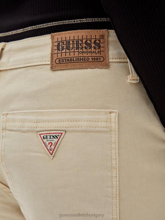 GUESS Go Laurie Tan Wash 8ZX4F170 Originals Kit Cargo Jeans