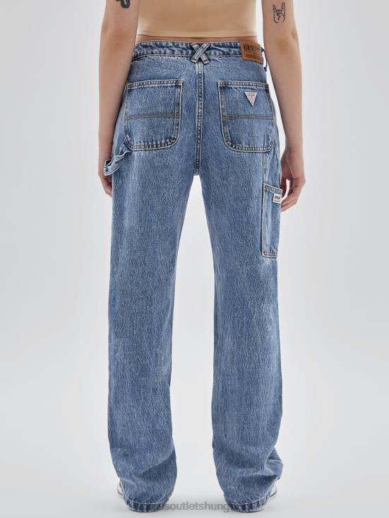 GUESS Go Medium Indigo Acid Was 8ZX4F150 Originals Kit Acid Washed Carpenter Jeans