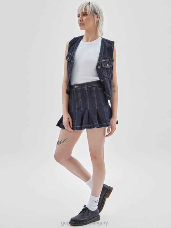 GUESS Go Vintage Dark Wash 8ZX4F1383 Originals Denim Vest