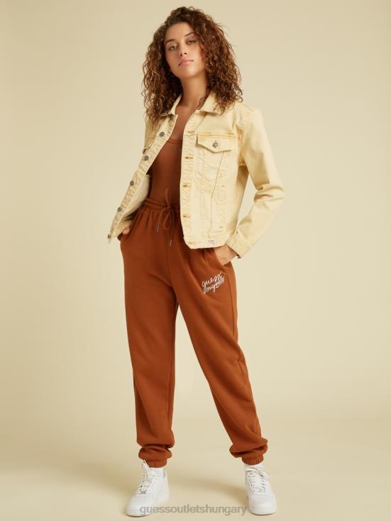 GUESS Go Vintage Tan Wash 8ZX4F1850 Originals Dyed Denim Jacket