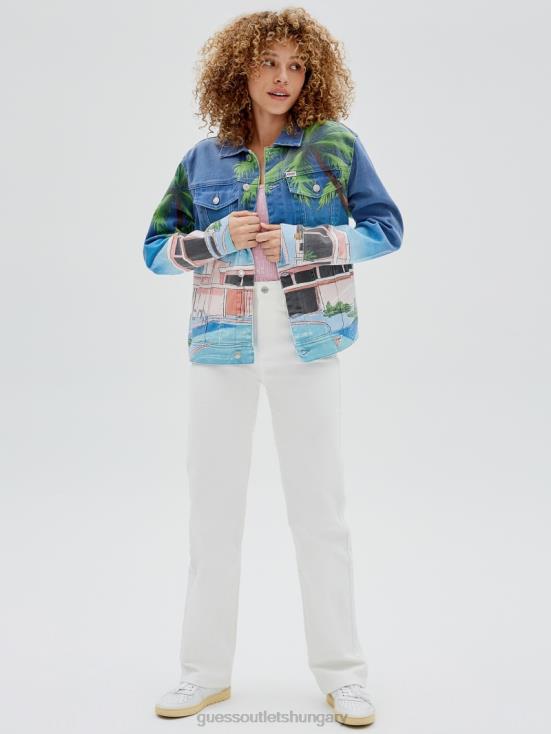 GUESS Poolside Vintage 8ZX4F1812 Originals Sunnyside Denim Jacket