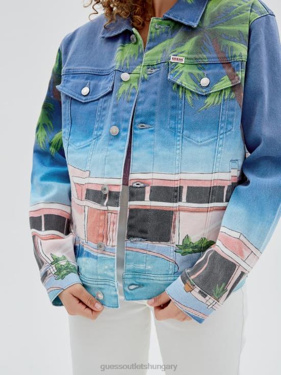 GUESS Poolside Vintage 8ZX4F1812 Originals Sunnyside Denim Jacket