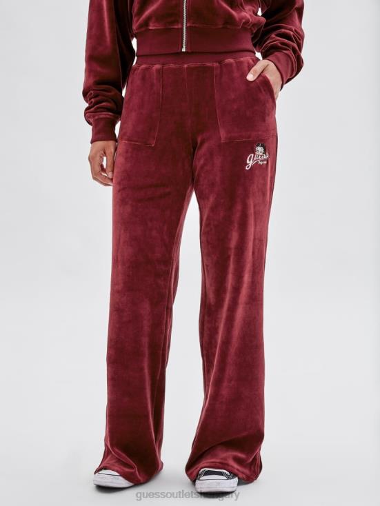 GUESS Vino 8ZX4F2478 Originals x Betty Boop Velour Pants
