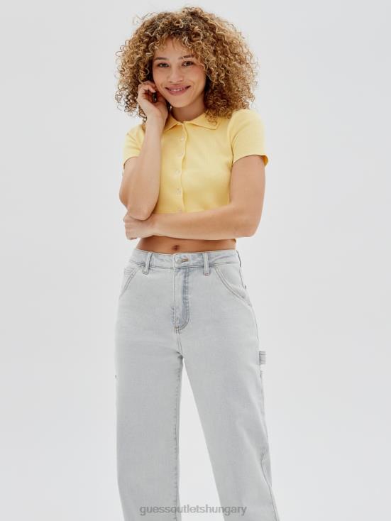 GUESS Butter Corn 8ZX4F1370 Originals Sweater Polo