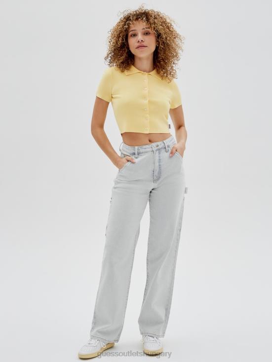 GUESS Butter Corn 8ZX4F1370 Originals Sweater Polo